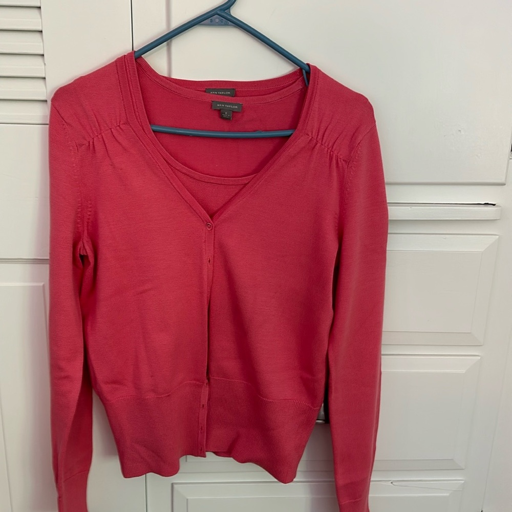 Ann taylor sweater set